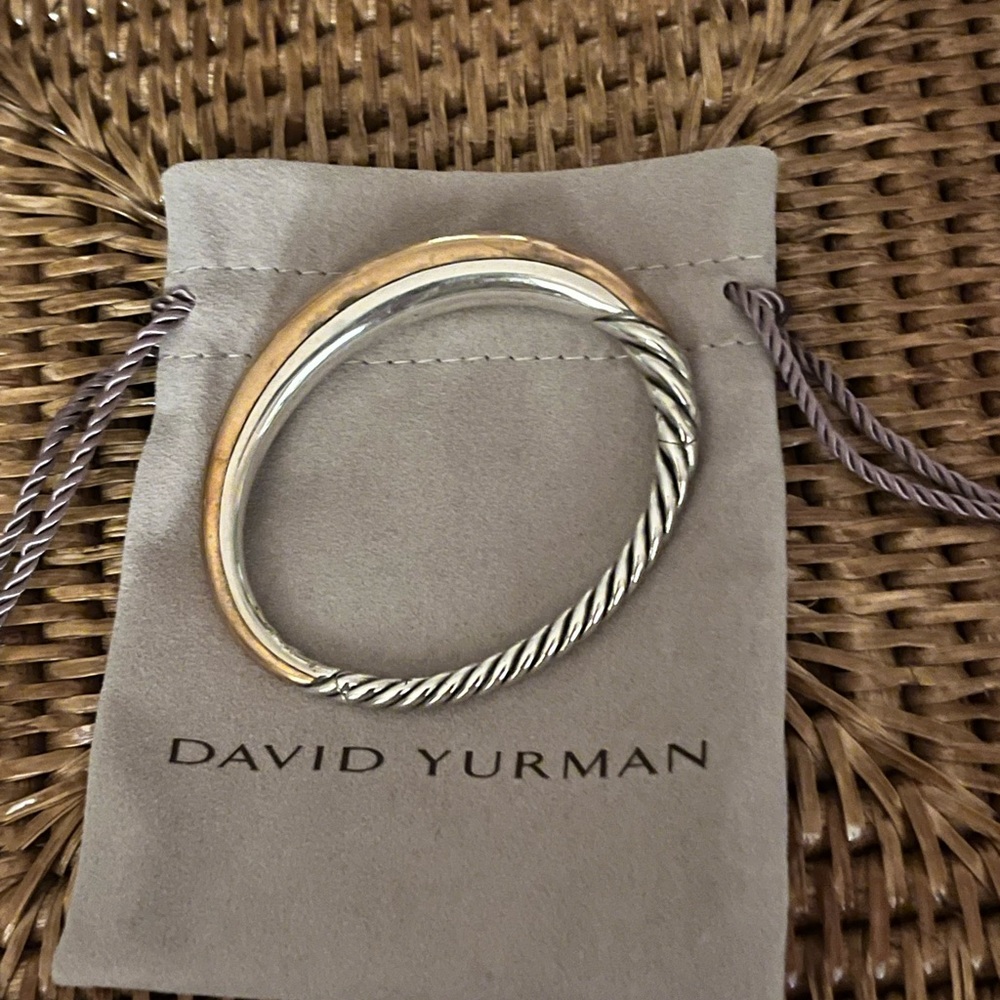 David Yurman Bracelet _ brass on silver